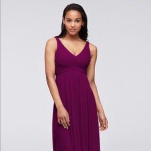 Women’s bridesmaid dress. David’s Bridal. Size 0